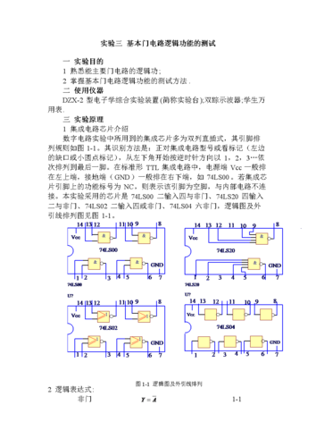 国开 逻辑门电路功能测试_逻辑_与非门 国开 逻辑门电路功能测试_逻辑_与非门 互联网