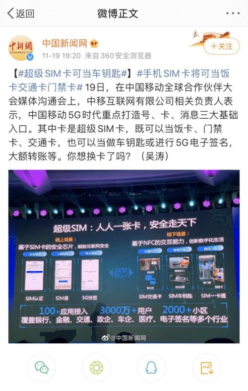 超级SIM卡来了能当饭卡门卡还能大年夜额转账_手机_钥匙 超级SIM卡来了能当饭卡门卡还能大年夜额转账_手机_钥匙 科学