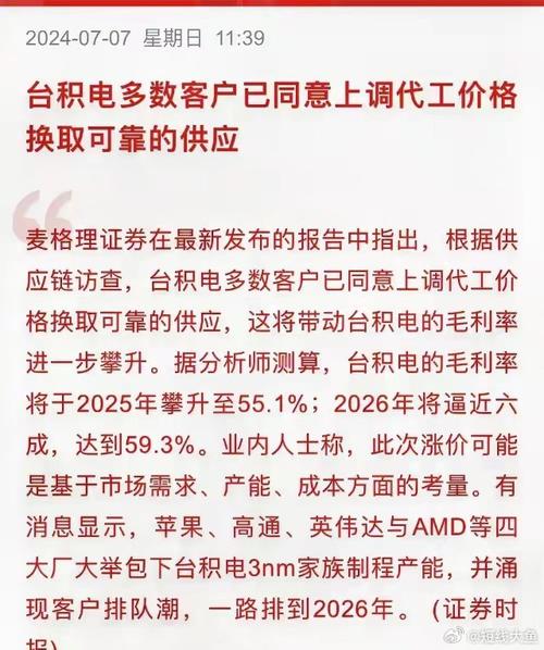 形势严厉！中国大年夜陆客户加价40%也要找台积电代工芯片_芯片_工艺 形势严厉！中国大年夜陆客户加价40%也要找台积电代工芯片_芯片_工艺 互联网