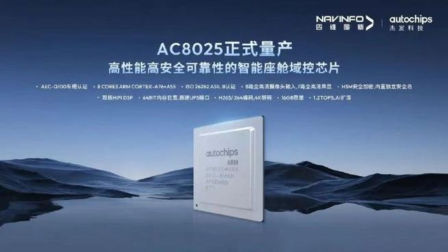 智能座舱域控SoC芯片量产上车杰发科技实力再获市场认可_座舱_量产 智能座舱域控SoC芯片量产上车杰发科技实力再获市场认可_座舱_量产 通讯