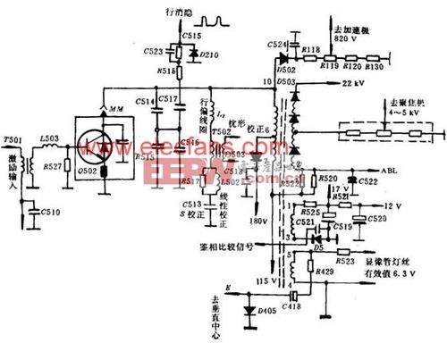 行输出级电路分析_暗记_电路 行输出级电路分析_暗记_电路 智能