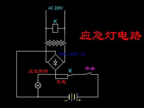 应急灯内部电路_应急灯_电路 应急灯内部电路_应急灯_电路 科学