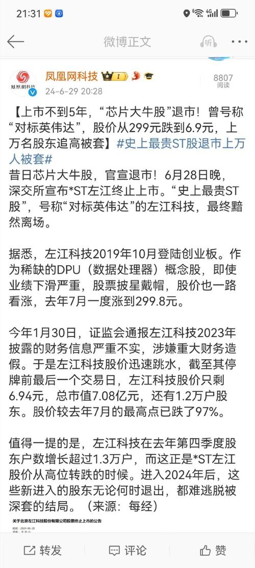 “最贵ST股”退市！曾号称“对标英伟达”股价一度高达299元如今只剩1元_芯片_可编程 “最贵ST股”退市！曾号称“对标英伟达”股价一度高达299元如今只剩1元_芯片_可编程 通讯